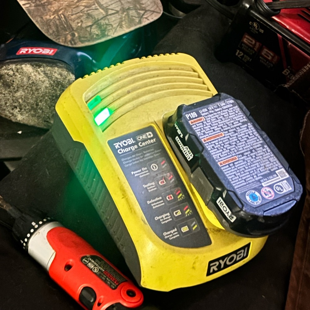 Ryobi Yellow Battery Charger